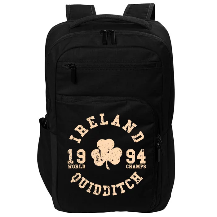 Ireland Quidditch 1994 World Champs Irish St. Patrick's Day Impact Tech Backpack