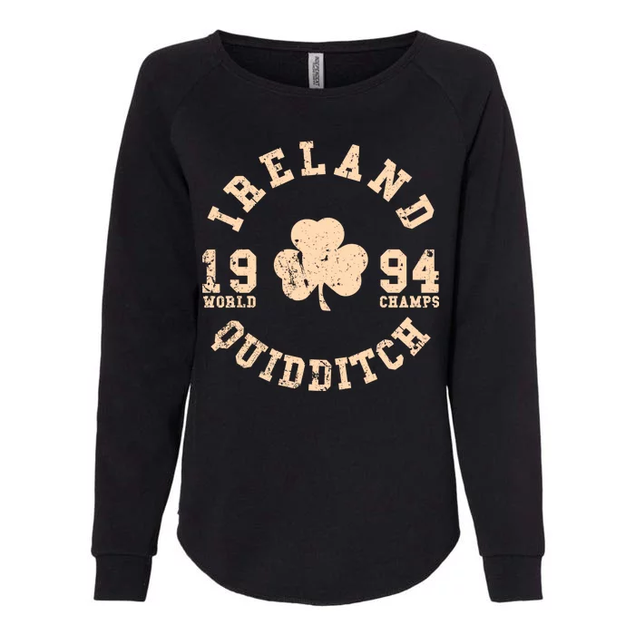 Ireland Quidditch 1994 World Champs Irish St. Patrick's Day Womens California Wash Sweatshirt