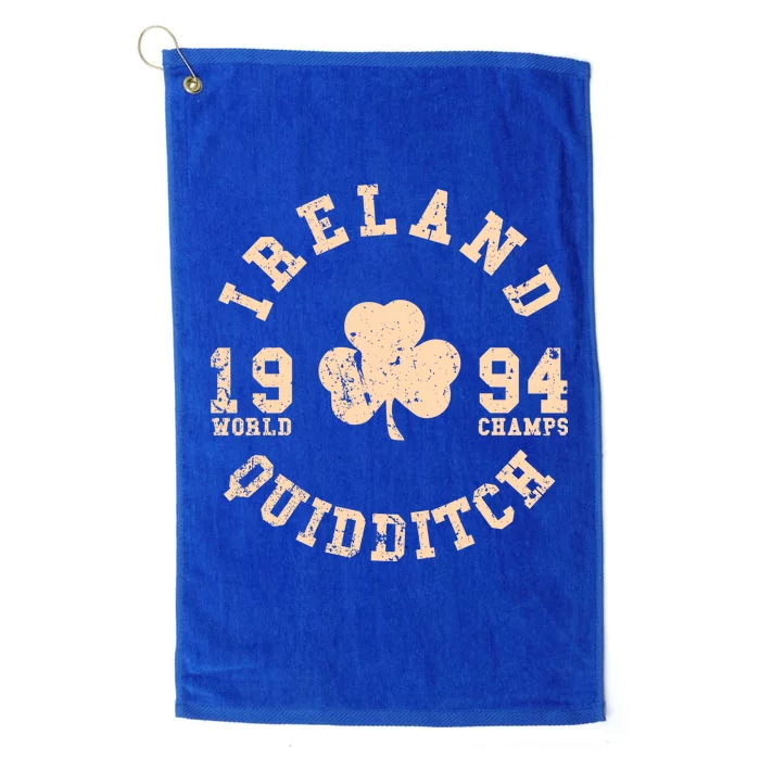 Ireland Quidditch 1994 World Champs Irish St. Patrick's Day Platinum Collection Golf Towel