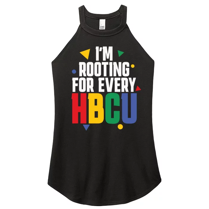 IM Rooting For Every Hbcu African American Women’s Perfect Tri Rocker Tank