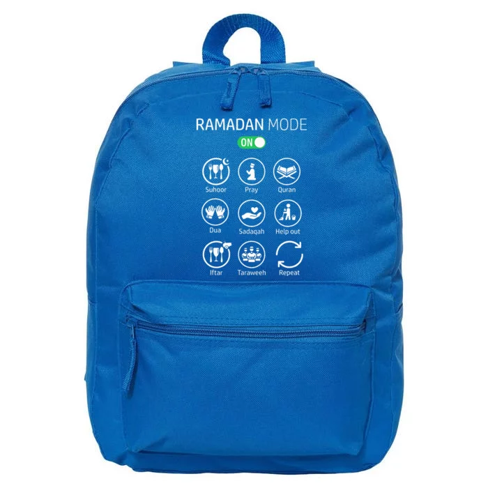 Islamic Ramadan Fasting Mode On 16 in Basic Backpack