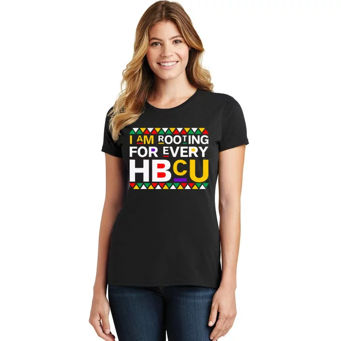 I'm Rooting For Every HBCU Women's T-Shirt