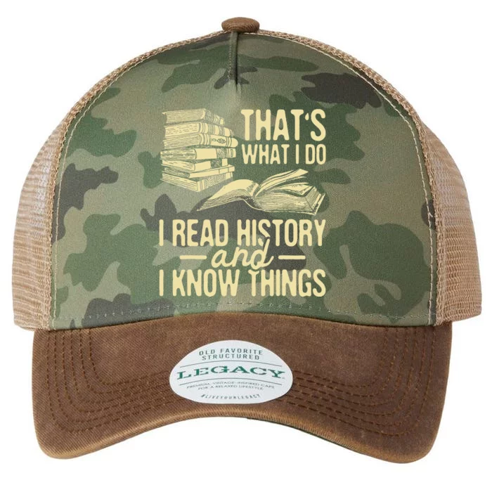 I Read History Historian History Teacher Professor Legacy Tie Dye Trucker Hat