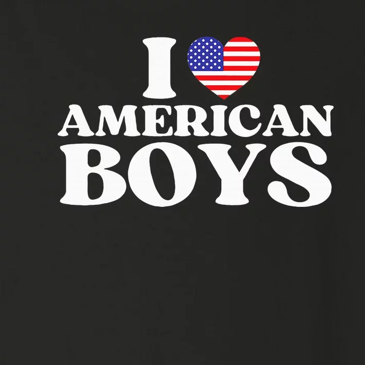 I Red Heart Usa America Toddler Long Sleeve Shirt