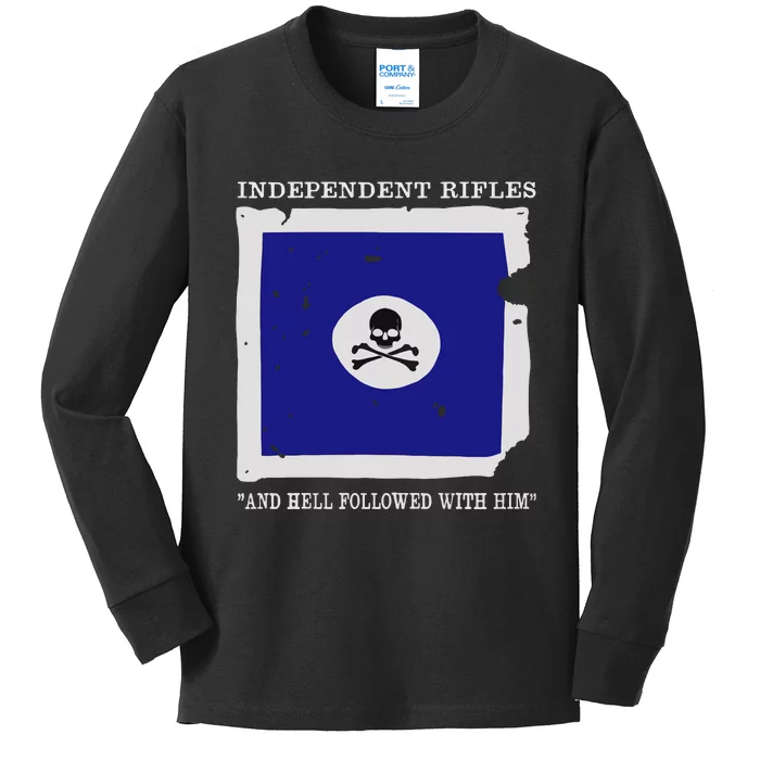 Independent Rifles Kids Long Sleeve Shirt