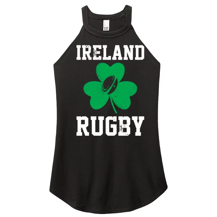 Ireland Rugby Irish Professional Rugby Player Sport Hoodie Women’s Perfect Tri Rocker Tank