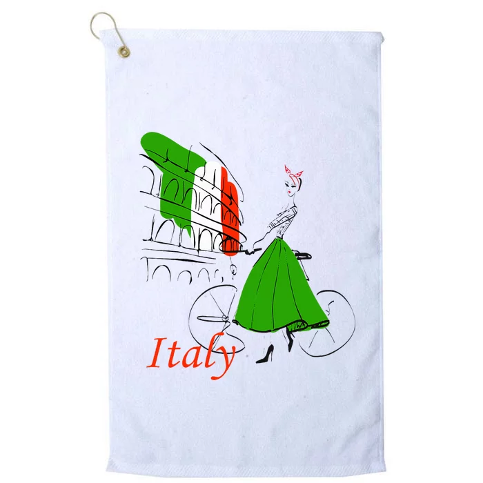 Italy  Rome Platinum Collection Golf Towel