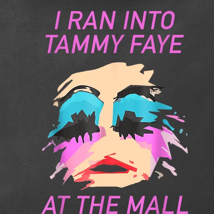 I Ran Into Tammy Faye Bakker At The Mall Zip Tote Bag