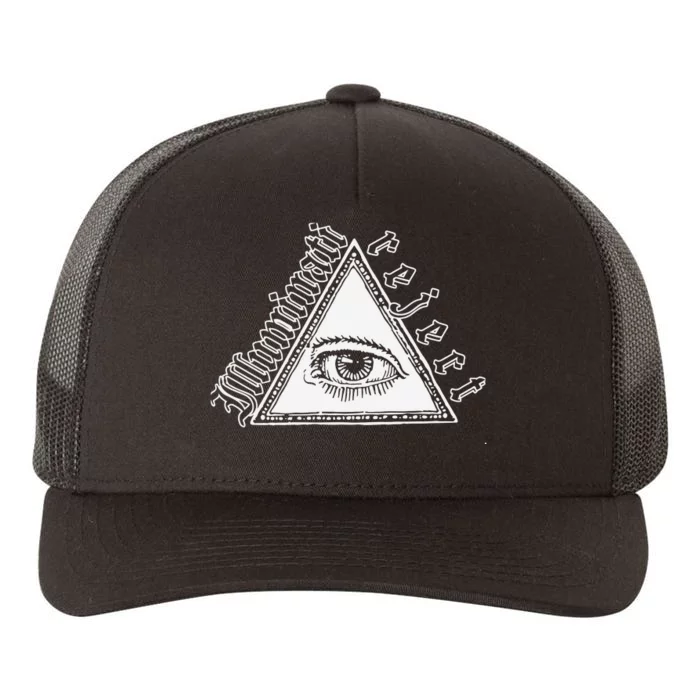 Illuminati Reject Yupoong Adult 5-Panel Trucker Hat