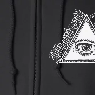 Illuminati Reject Full Zip Hoodie