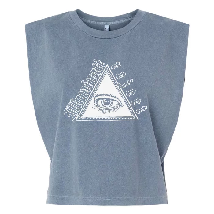 Illuminati Reject Garment-Dyed Women's Muscle Tee