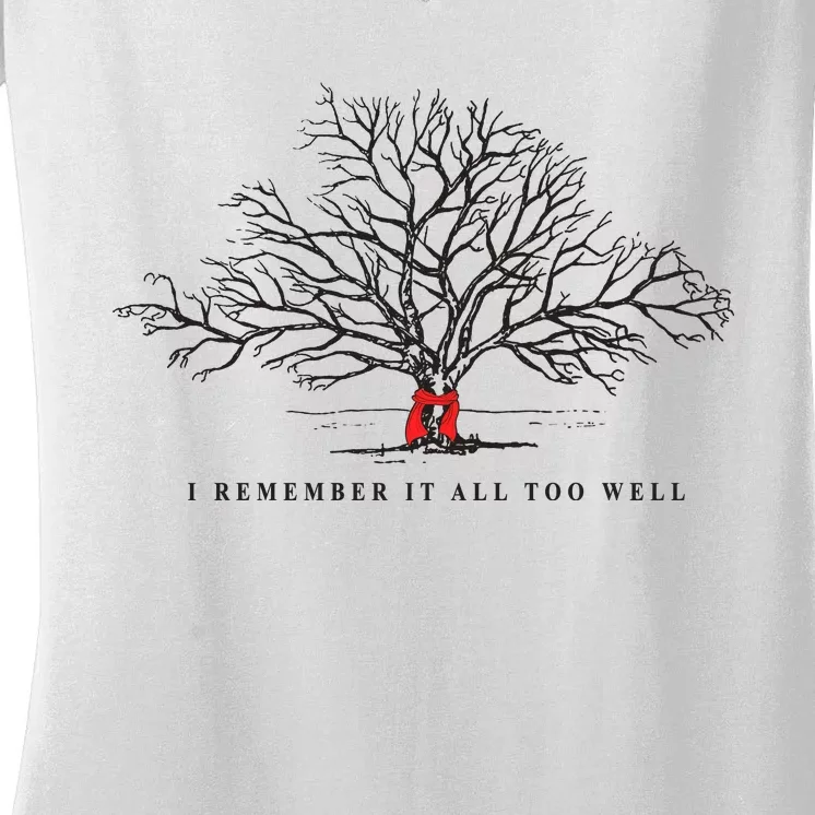 I Remember It All Too Well Swiftie Women's V-Neck T-Shirt