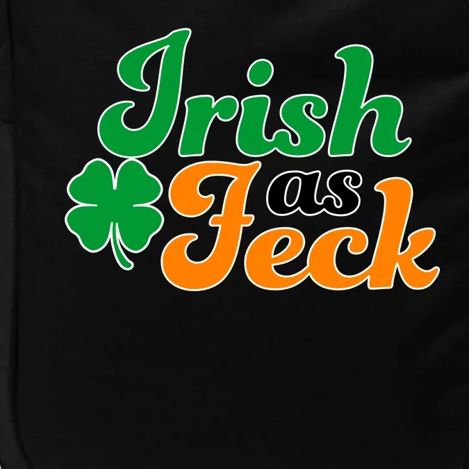 Irish as Feck Funny St. Patrick's Day Impact Tech Backpack