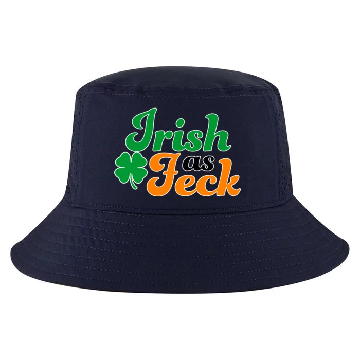 Irish as Feck Funny St. Patrick's Day Cool Comfort Performance Bucket Hat