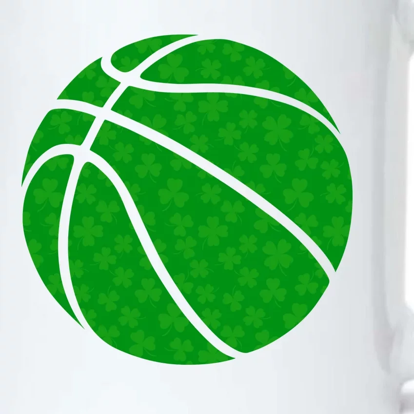 Irish Basketball Shamrock Clover Black Color Changing Mug