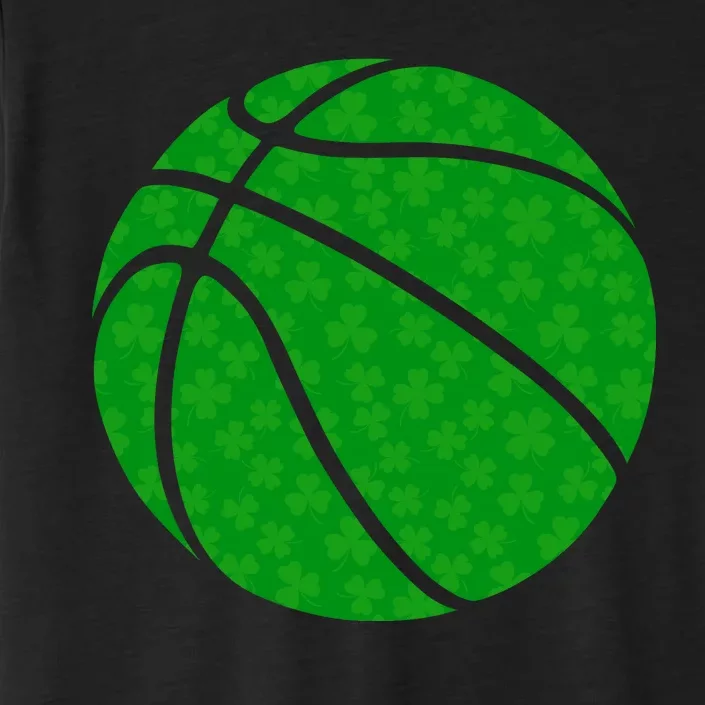 Irish Basketball Shamrock Clover ChromaSoft Performance T-Shirt