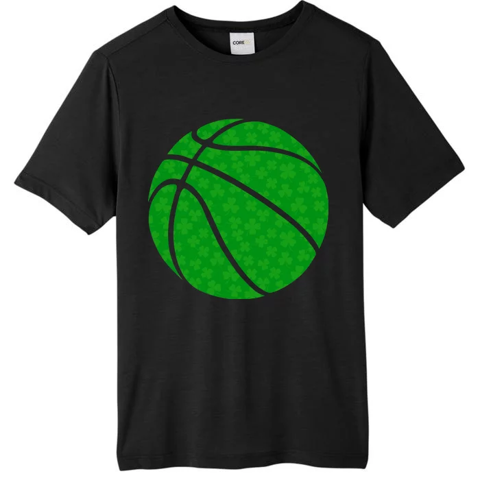 Irish Basketball Shamrock Clover ChromaSoft Performance T-Shirt