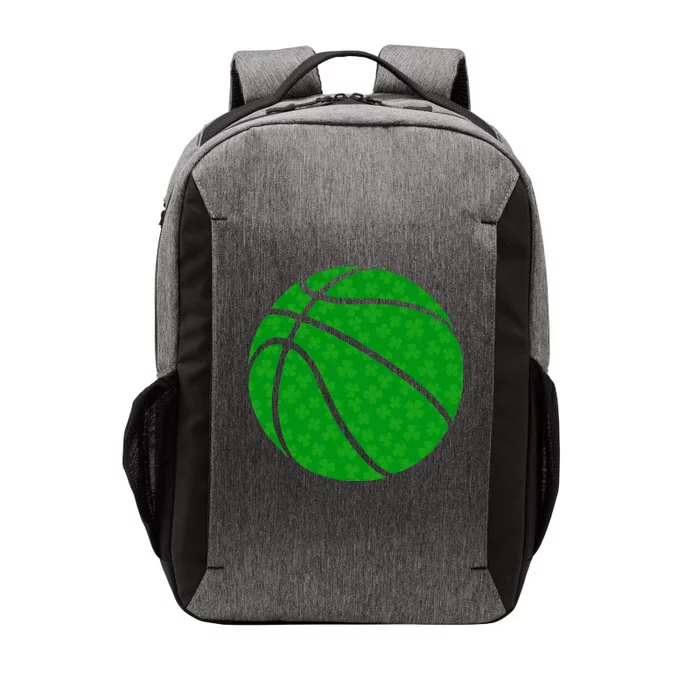 Irish Basketball Shamrock Clover Vector Backpack