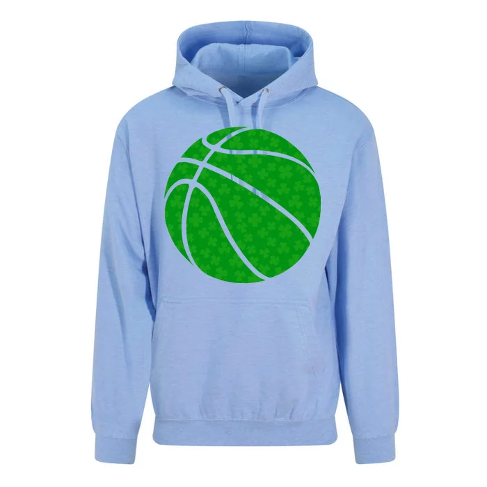 Irish Basketball Shamrock Clover Unisex Surf Hoodie