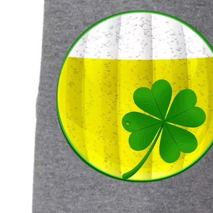 Irish Beer Clover Flag Doggie 3-End Fleece Hoodie