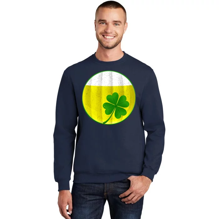 Irish Beer Clover Flag Sweatshirt