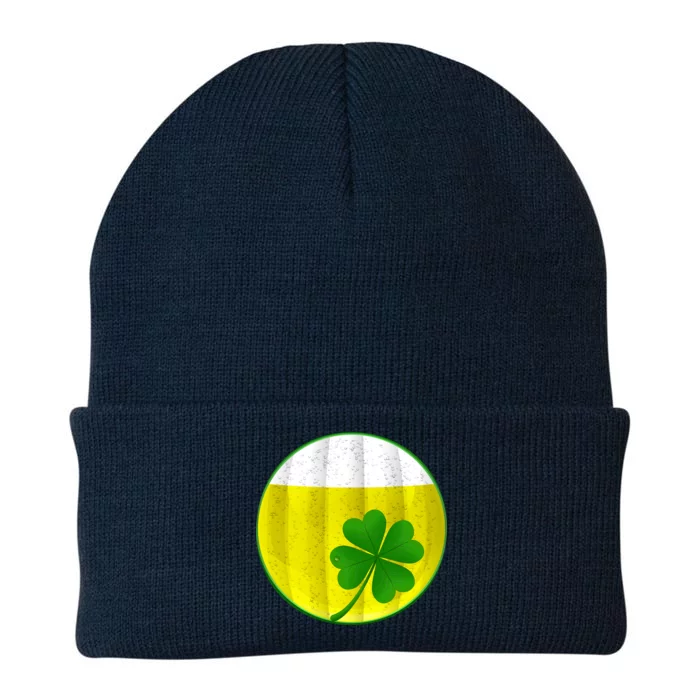 Irish Beer Clover Flag Knit Cap Winter Beanie