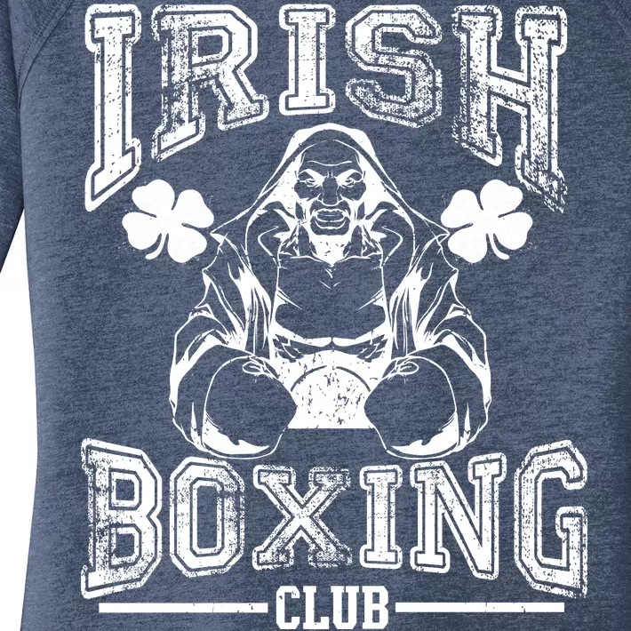 Irish Boxing Club Team Retro Women's Perfect Tri Tunic Long Sleeve Shirt