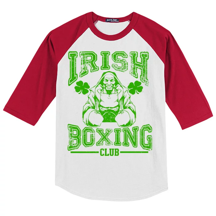 Irish Boxing Club Team Retro Kids Colorblock Raglan Jersey