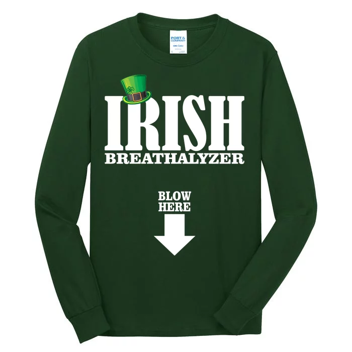 Irish Breathalyzer Tall Long Sleeve T-Shirt