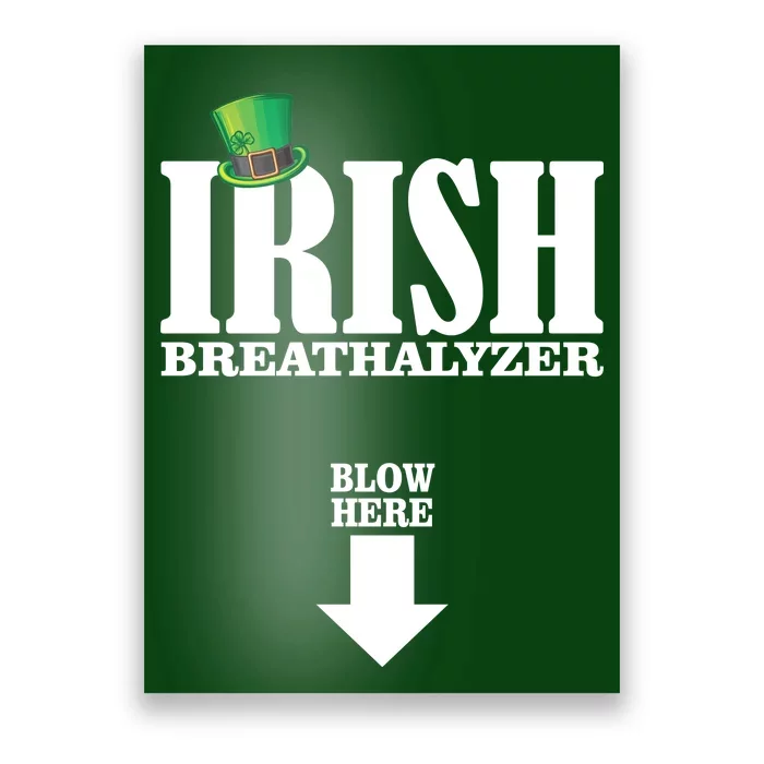 Irish Breathalyzer Poster