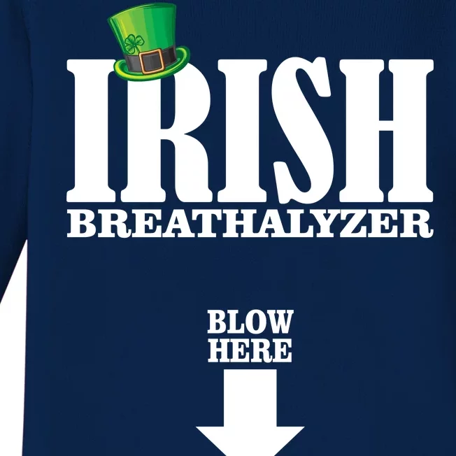 Irish Breathalyzer Baby Long Sleeve Bodysuit