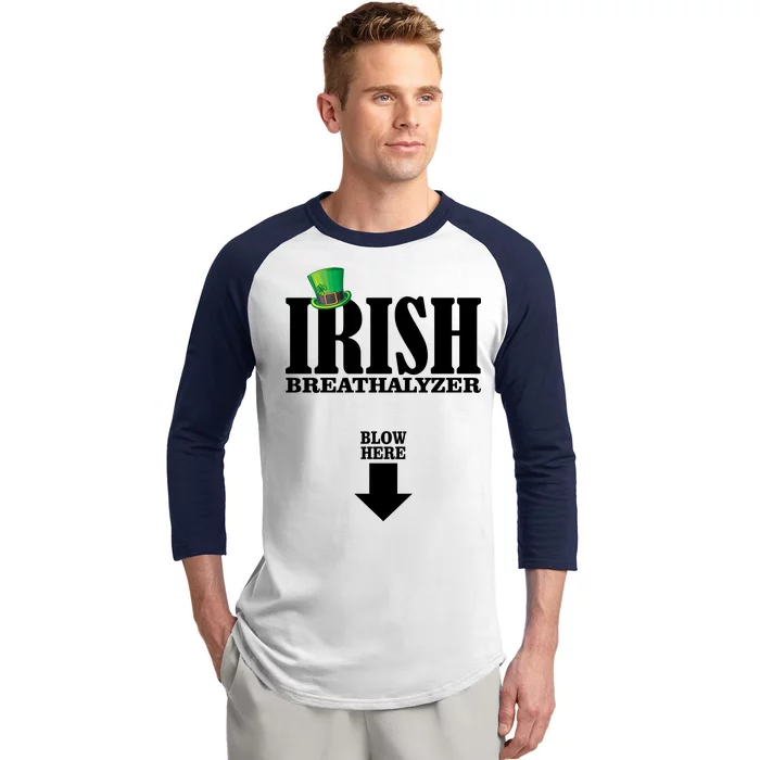 Irish Breathalyzer Baseball Sleeve Shirt