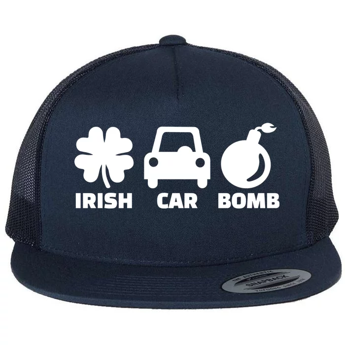 Irish Car Bomb Flat Bill Trucker Hat