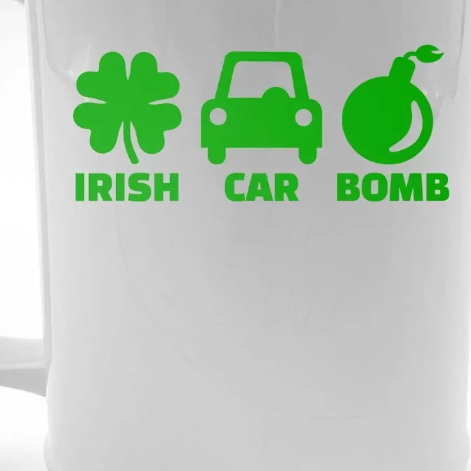 Irish Car Bomb Front & Back Beer Stein