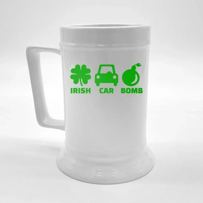 Irish Car Bomb Front & Back Beer Stein