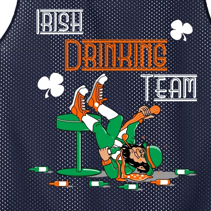 Irish Drinking Team Mesh Reversible Basketball Jersey Tank