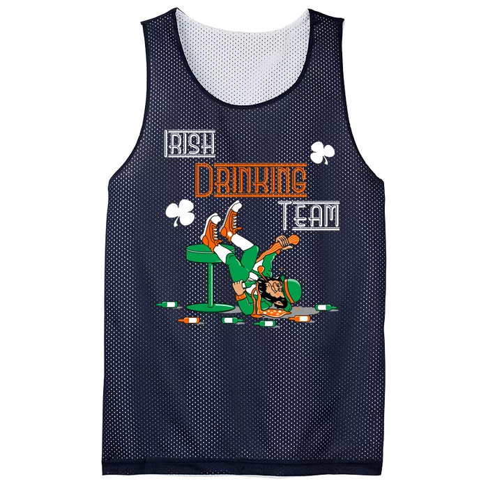 Irish Drinking Team Mesh Reversible Basketball Jersey Tank