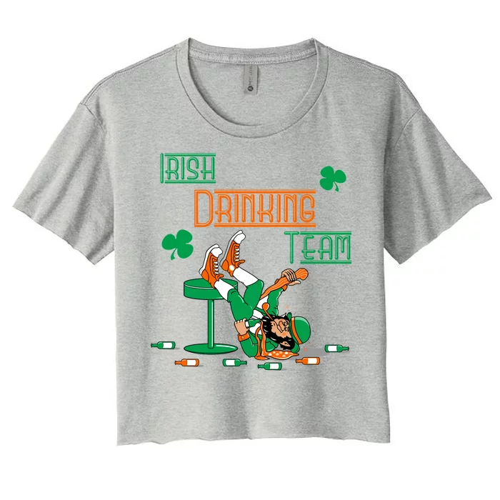 Irish Drinking Team Women's Crop Top Tee