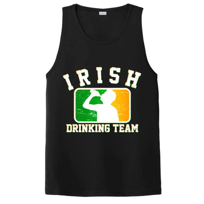 Irish Drinking Team Sports Logo Performance Tank