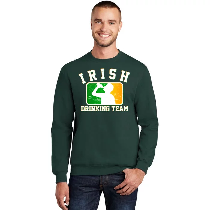 Irish Drinking Team Sports Logo Tall Sweatshirt