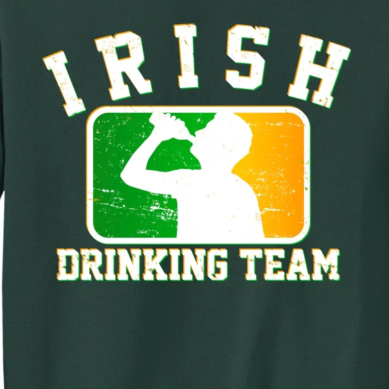 Irish Drinking Team Sports Logo Tall Sweatshirt