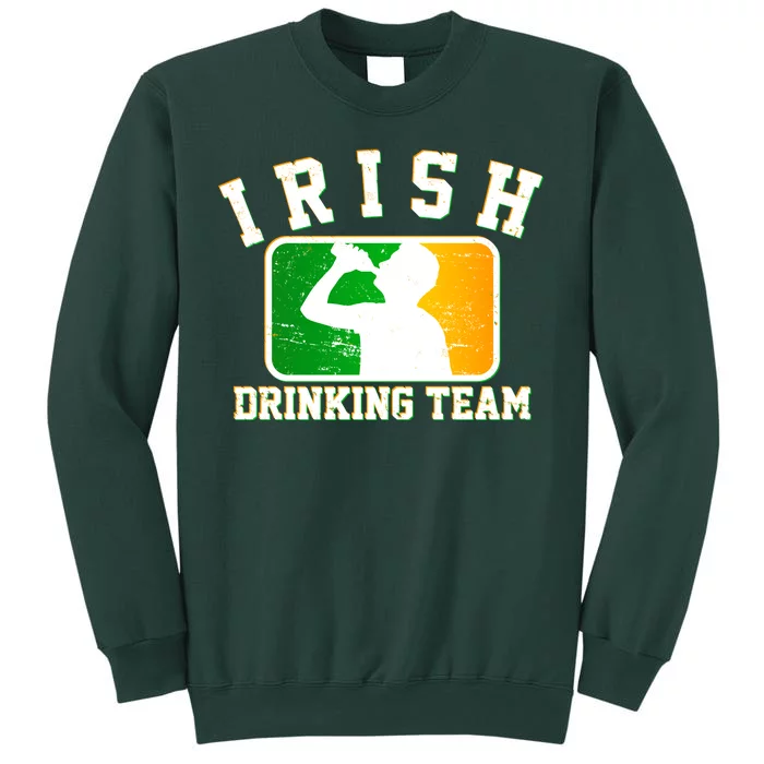 Irish Drinking Team Sports Logo Tall Sweatshirt