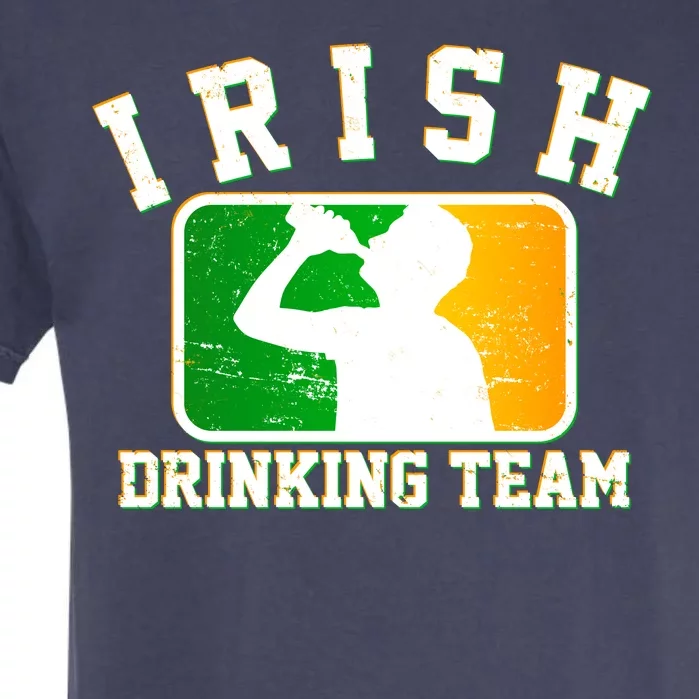 Irish Drinking Team Sports Logo Garment-Dyed Heavyweight T-Shirt