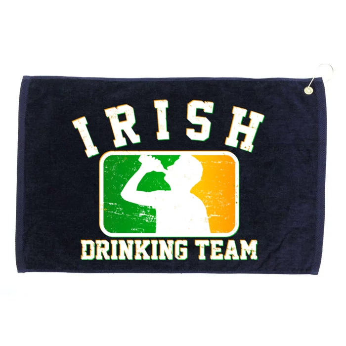 Irish Drinking Team Sports Logo Grommeted Golf Towel