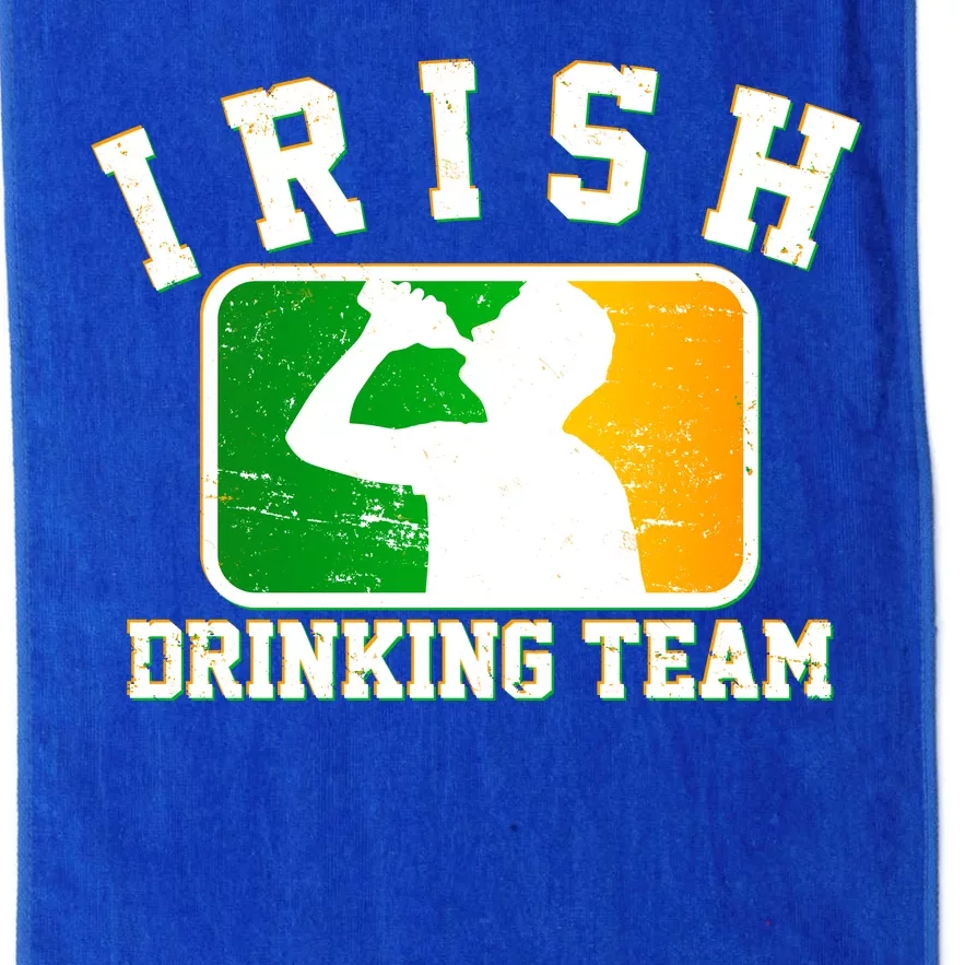 Irish Drinking Team Sports Logo Platinum Collection Golf Towel