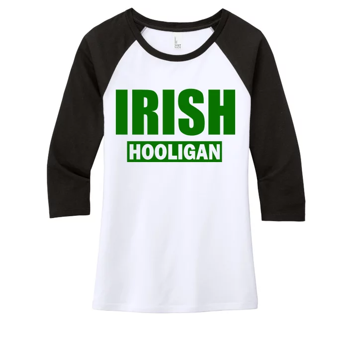 Irish Hooligan Women's Tri-Blend 3/4-Sleeve Raglan Shirt