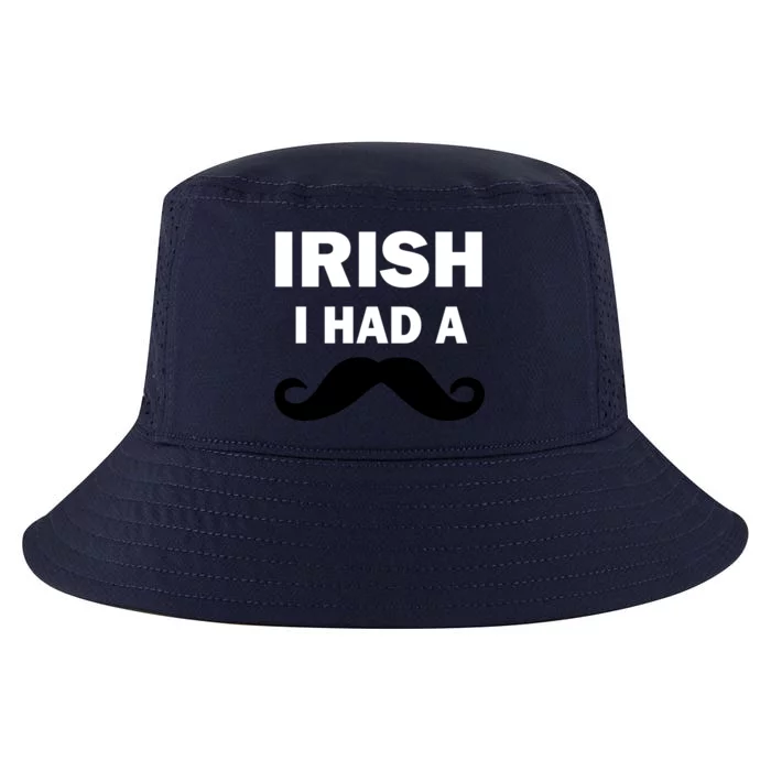 Irish I had A Mustache Funny Cool Comfort Performance Bucket Hat