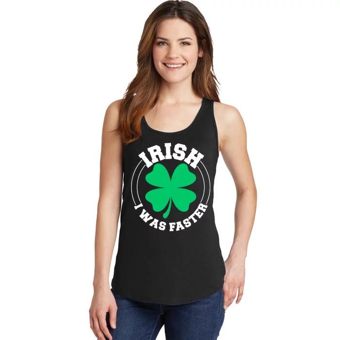 Irish I Was Faster Ladies Essential Tank