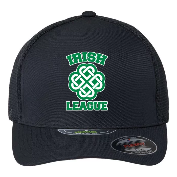 Irish League St. Patrick's Day Celtic Flexfit Unipanel Trucker Cap