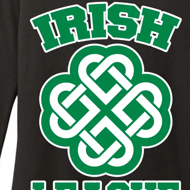 Irish League St. Patrick's Day Celtic Womens CVC Long Sleeve Shirt